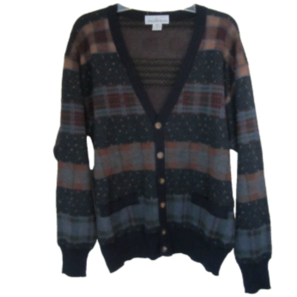 Vintage Tricots St Raphael Saks Fifth Avenue Wool Cardigan Sweater